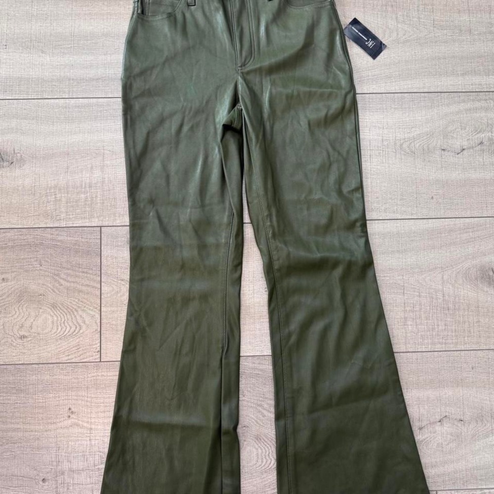 INC Faux Leather Flare Pants – Size 4